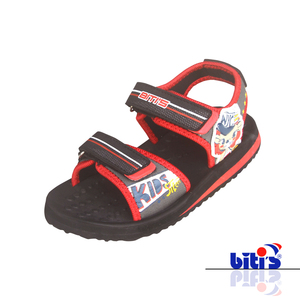 越南平仙儿童拖鞋凉鞋防水防滑舒适耐磨超高性价比SXW022755-DEN NAU XNH